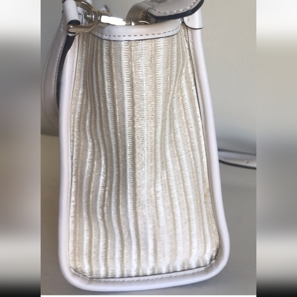 Kate Spade Novelty Beige and White Tote with Ladybug Design - Picture 5 of 14